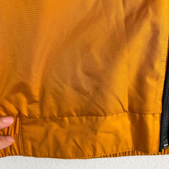 FootJoy Dryjoy Tour Golf Windbreaker Jacket Mens Large Yellow Full Zip - Picture 14 of 15